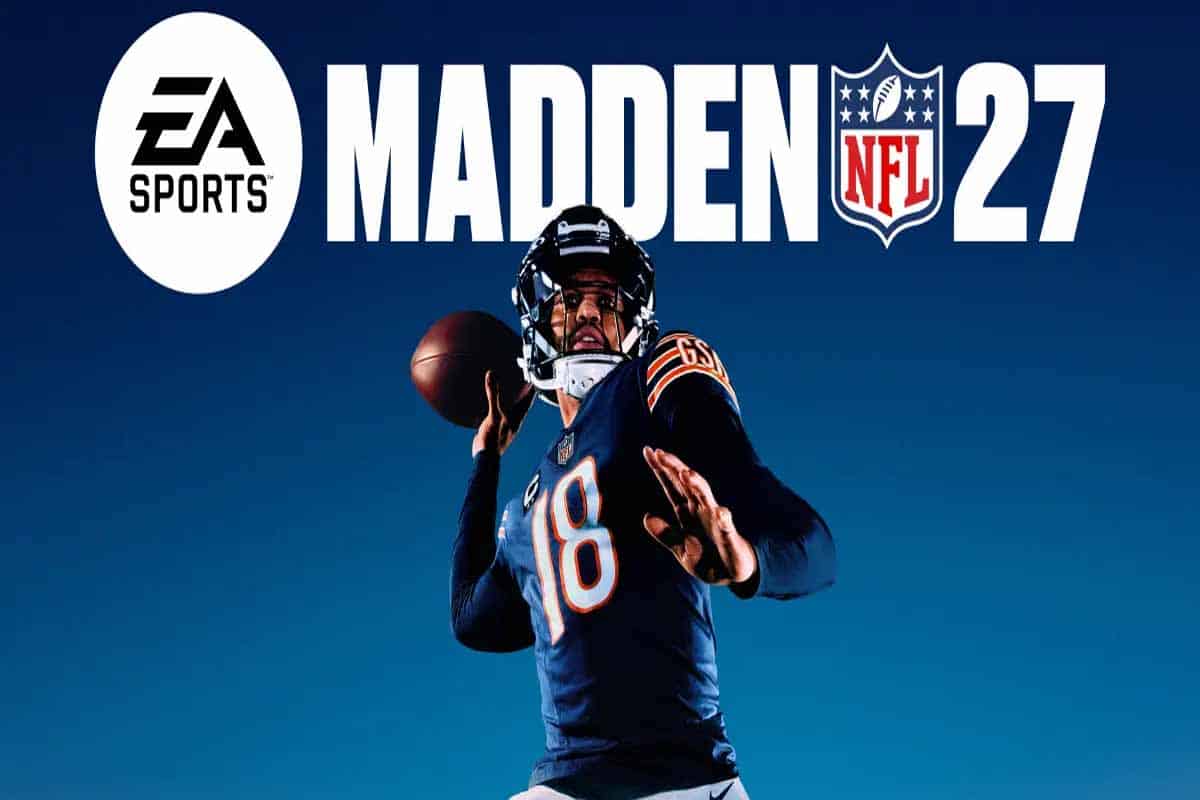Caleb Williams conquista Madden NFL 27 y hace historia