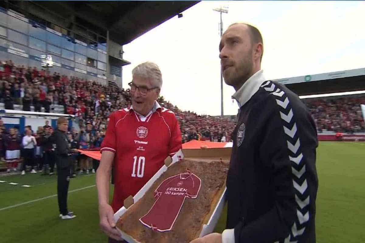 Christian Eriksen se desploma y detiene amistoso en Dinamarca