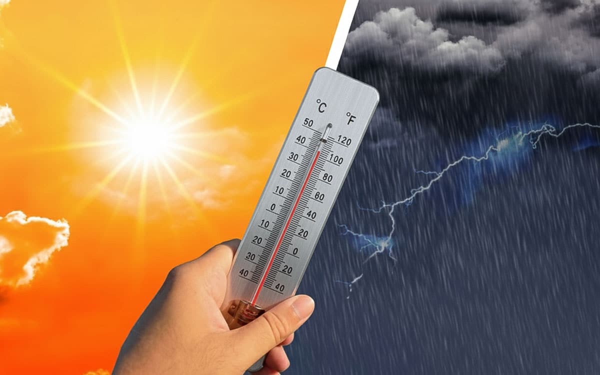 Clima México: Estados con lluvias fuertes y hasta 45 grados