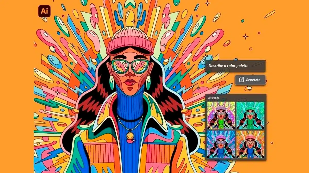 Cómo funciona IA creativa en Adobe y por qué sigue dominando el mercado