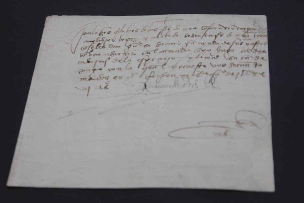 Documento de 1527 regresa a México tras décadas perdido