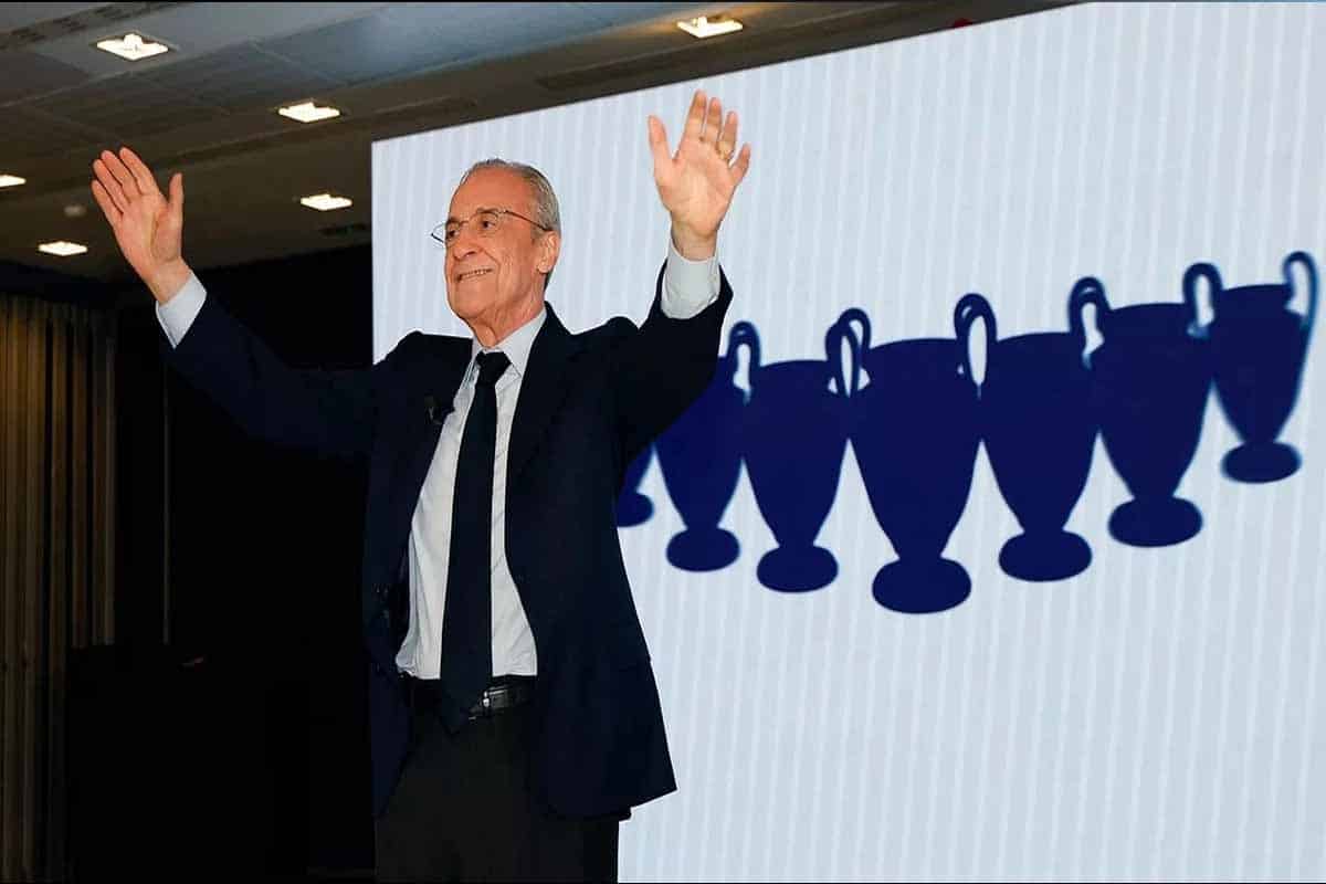 Florentino Pérez vence a Riquelme y renueva mandato Florentino Pérez vence a Riquelme y renueva mandato