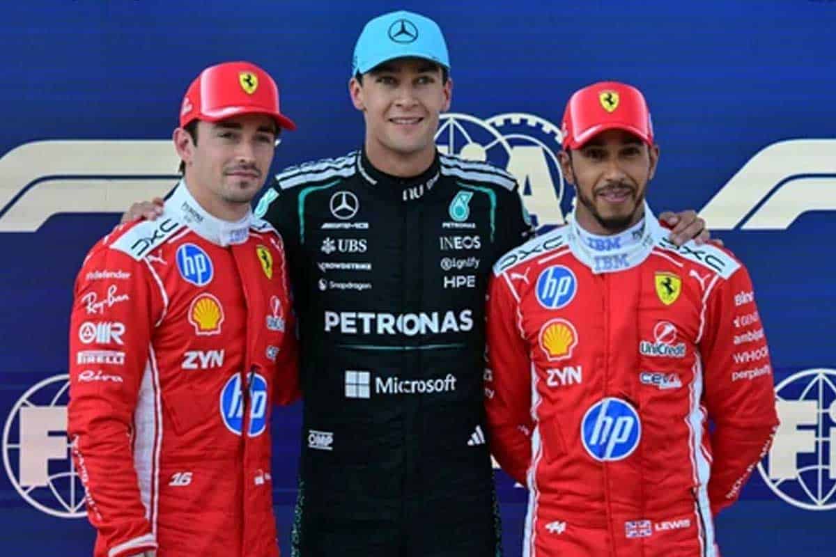 George Russell gana pole y Mercedes domina en Austria