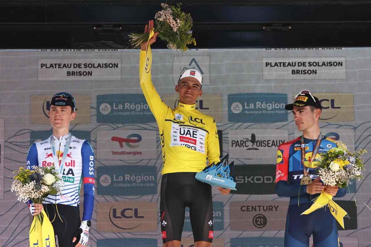 Isaac del Toro gana Tour de Auvernia y llega en forma al Tour