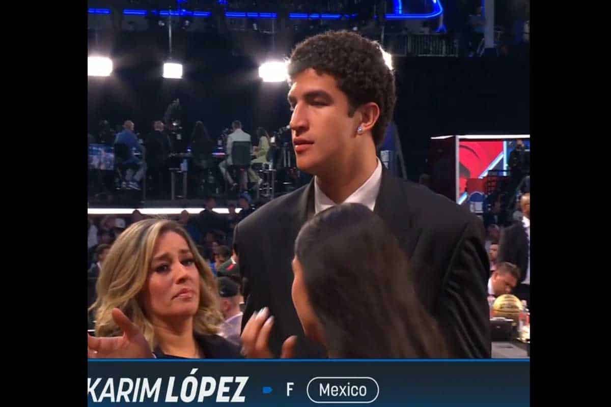Karim López llega al Draft NBA y marca un hito para México