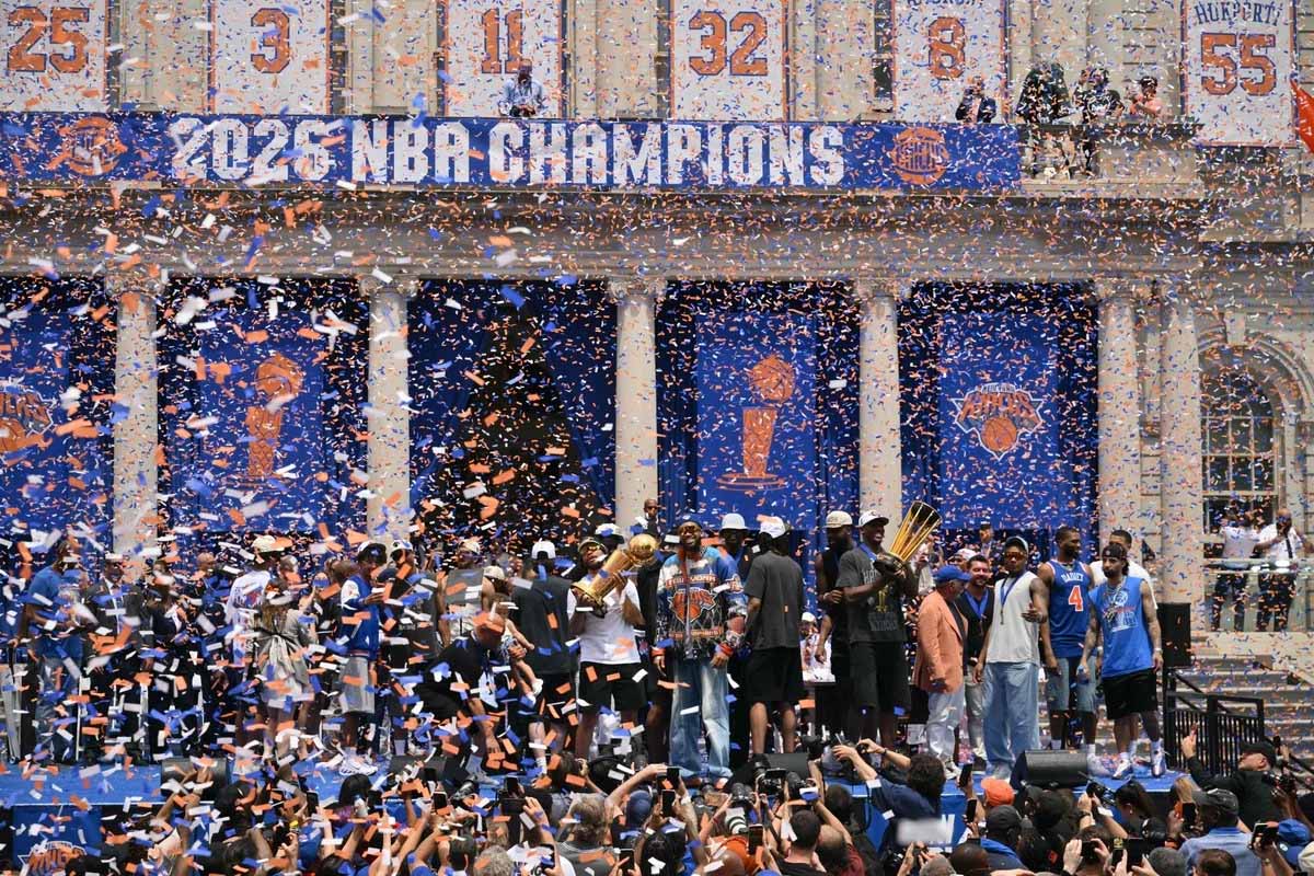 Knicks confirman su grandeza con desfile tras título de NBA