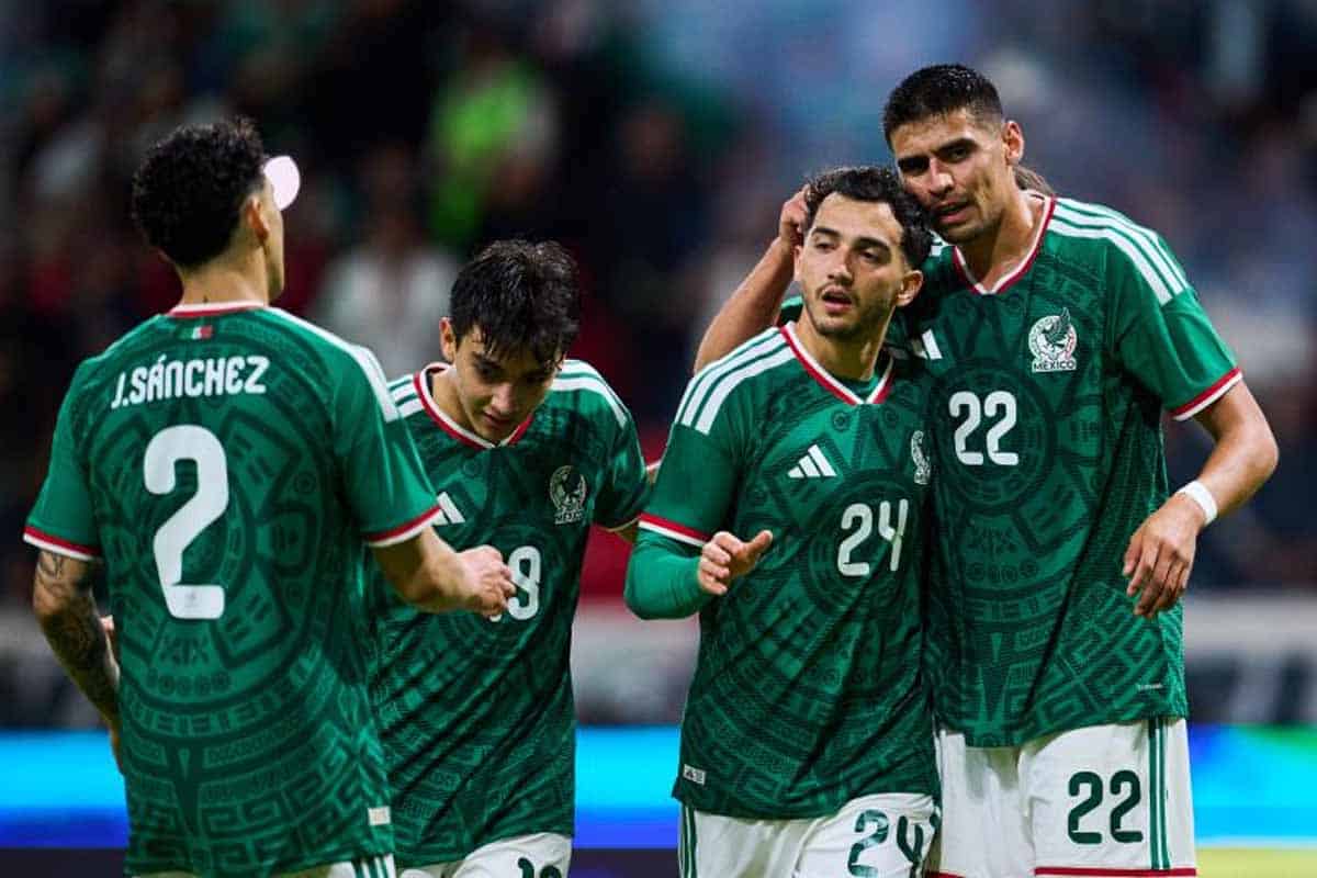 México remonta y vence 5-1 a Serbia antes del debut