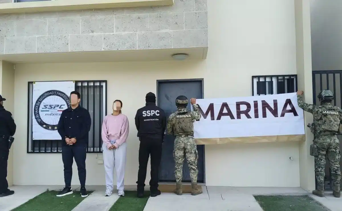 Operativo Semar en Tijuana deja detenidos y droga asegurada