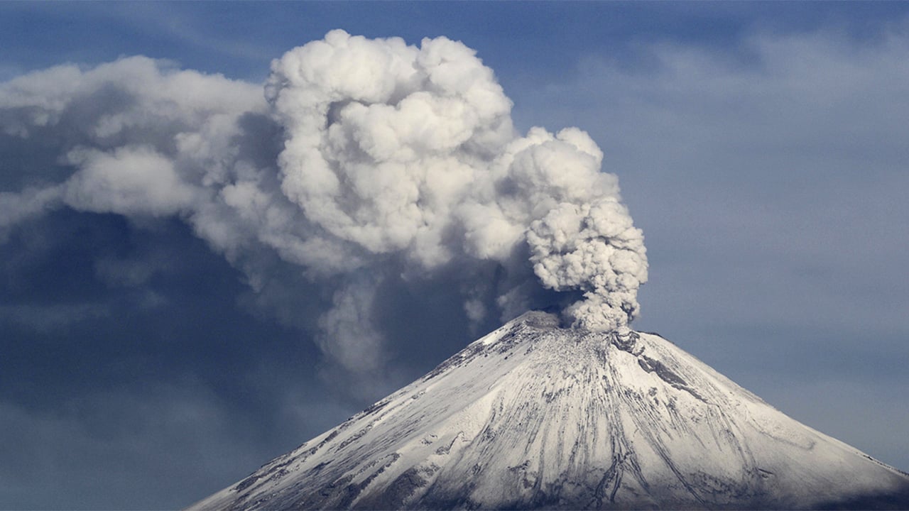 Popocatépetl: el historial de crisis del volcán