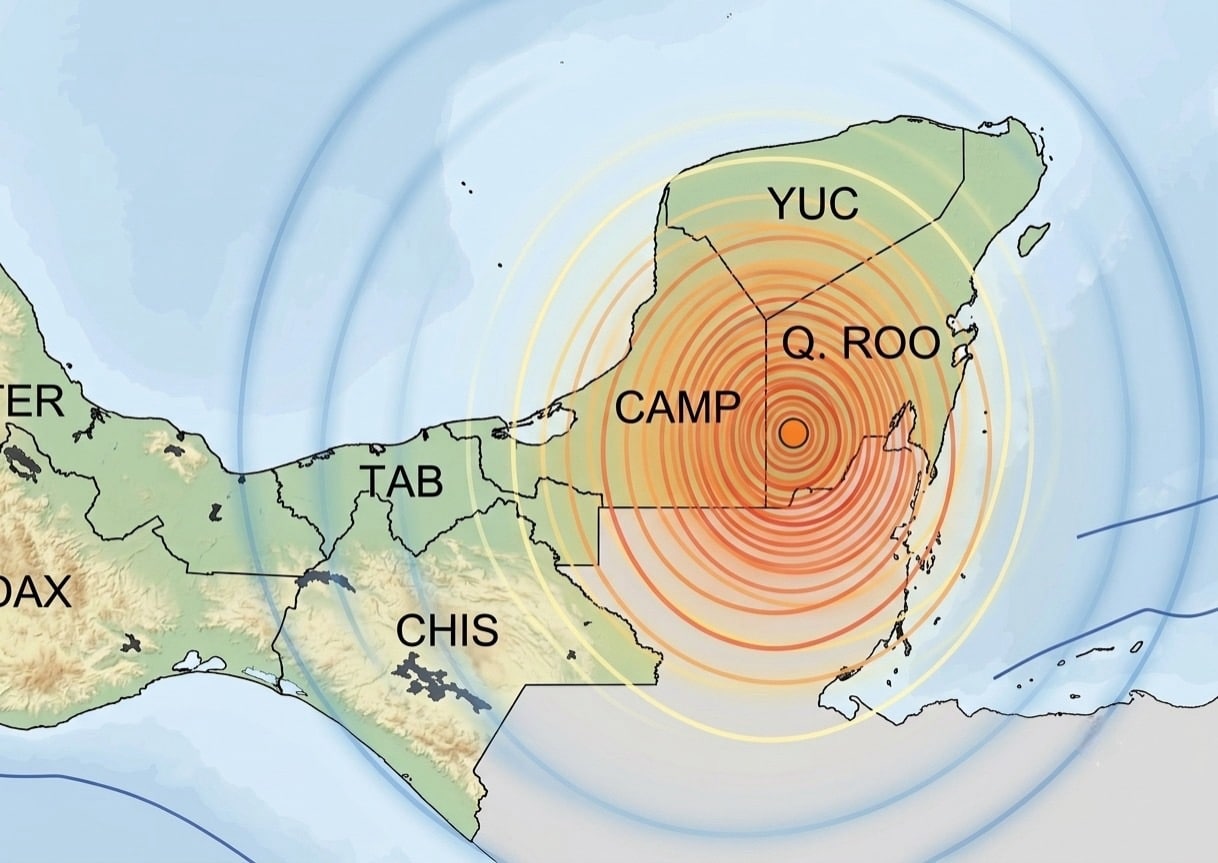 Nuevo sismo sin daños en Quintana Roo; fue de magnitud 4.6, según el Sismológico Nacional Nuevo sismo sin daños en Quintana Roo; fue de magnitud 4.6, según el Sismológico Nacional