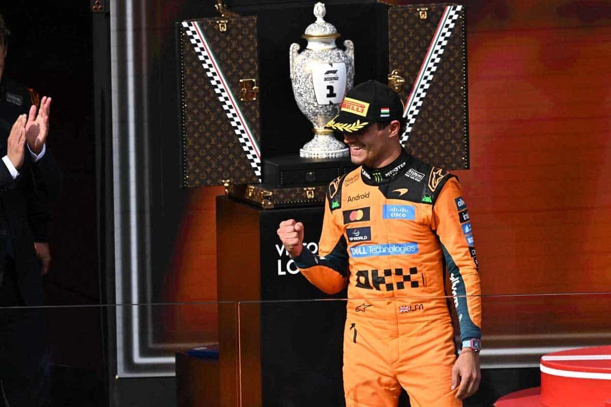 Lando Norris gana Hungría y McLaren domina la F1