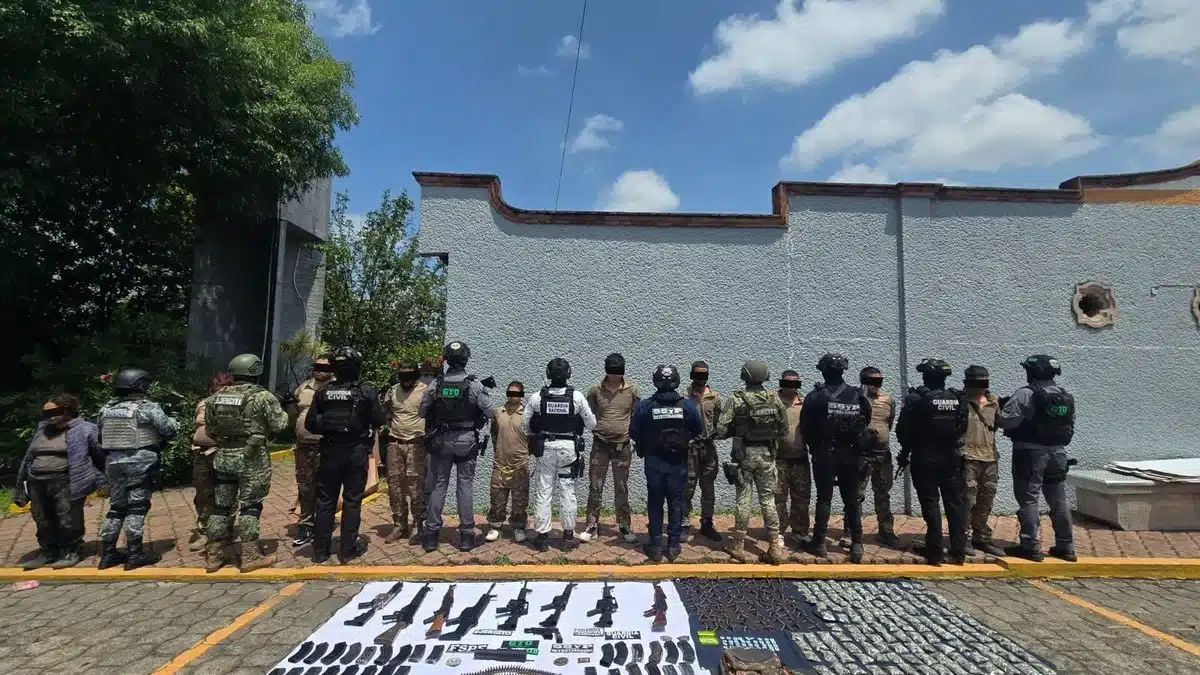 Operativos contra CJNG dejan 22 detenidos en Guanajuato y Michoacán