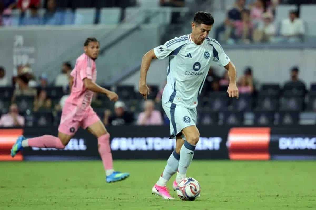 Robert Lewandowski debuta con derrota ante Inter Miami