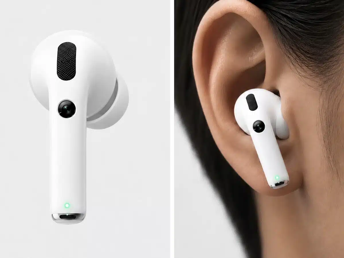 Apple muestra los AirPods con cámara y revela su función más útil
