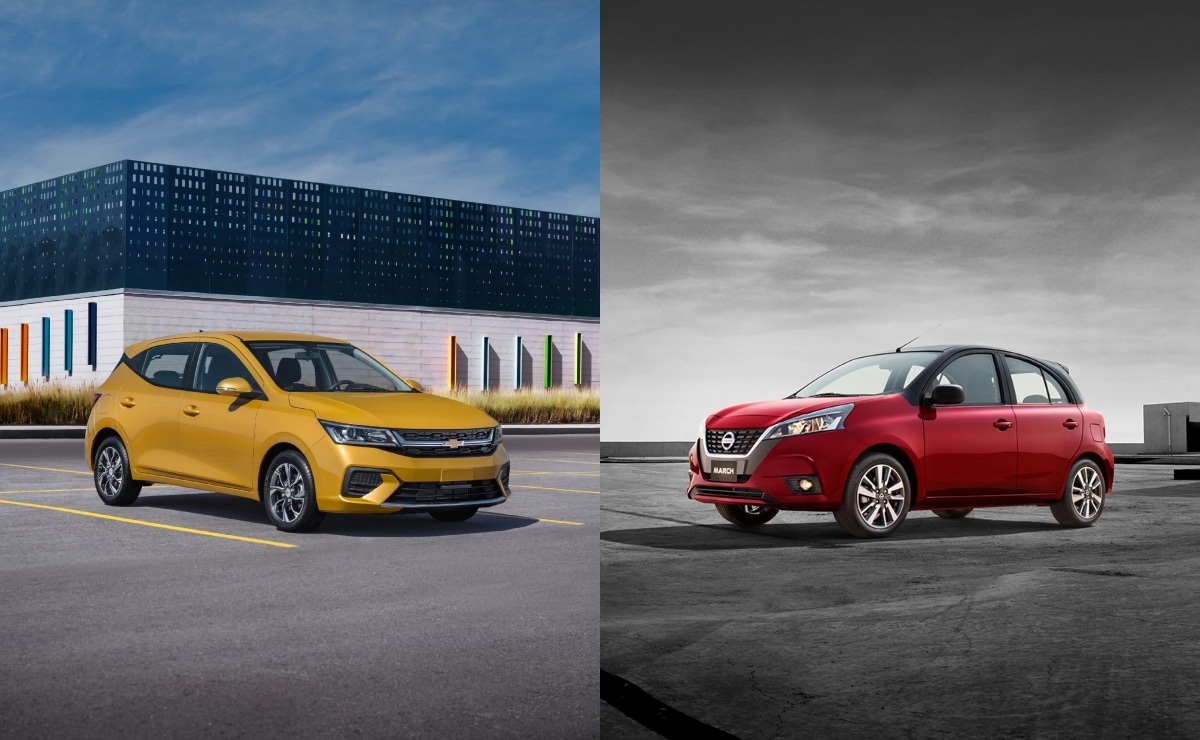 Chevrolet Aveo vs Nissan March: ¿cuál ahorra más gasolina?