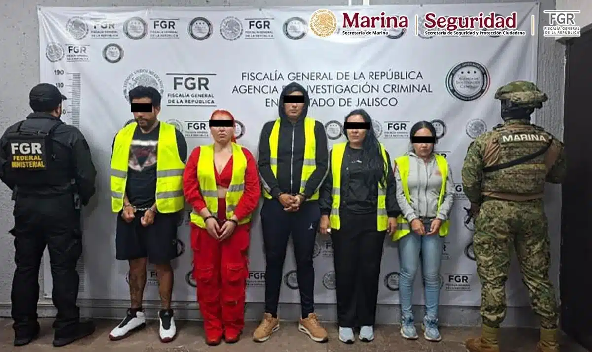 Detienen a La Tía, presunta líder del cártel de la Nueva Empresa Detienen a La Tía, presunta líder del cártel de la Nueva Empresa