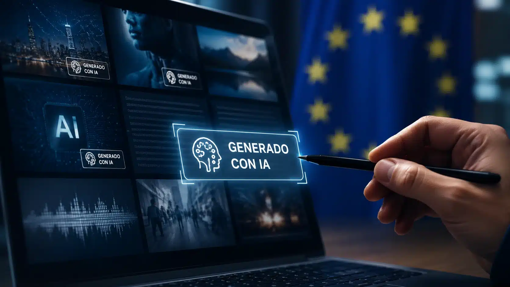 Europa activa nuevas reglas para identificar contenido creado con IA