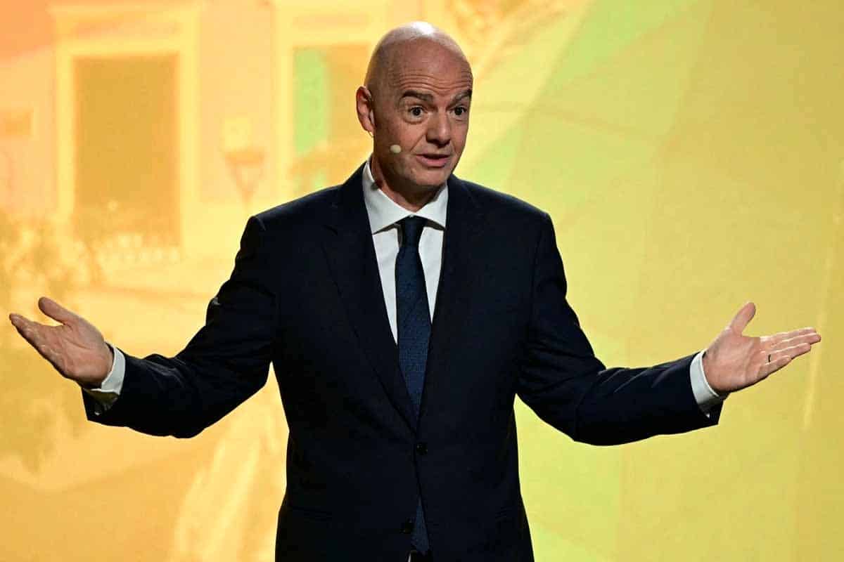 Infantino ofrece final 2030 a Marruecos y enfrenta críticas