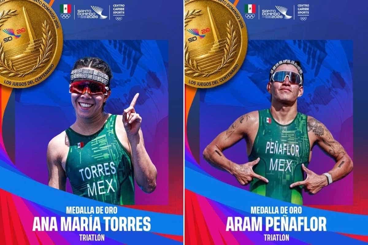 México domina triatlón y ciclismo y se acerca a las 100 medallas