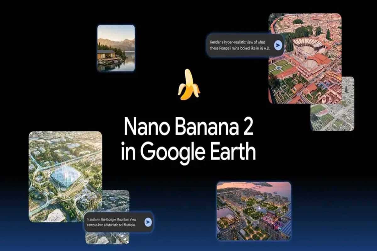 Nano Banana llega a Google Earth con imágenes IA reales