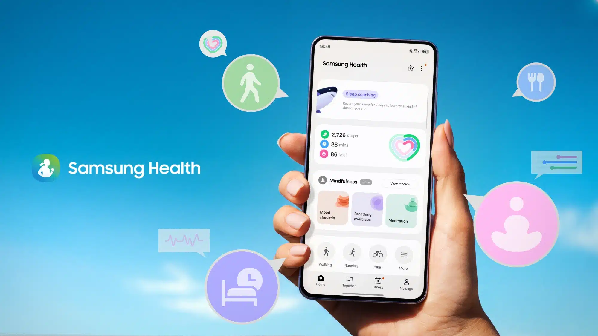 Samsung Health Assist activa el asistente de salud con IA Samsung Health Assist: activa el asistente de salud con IA