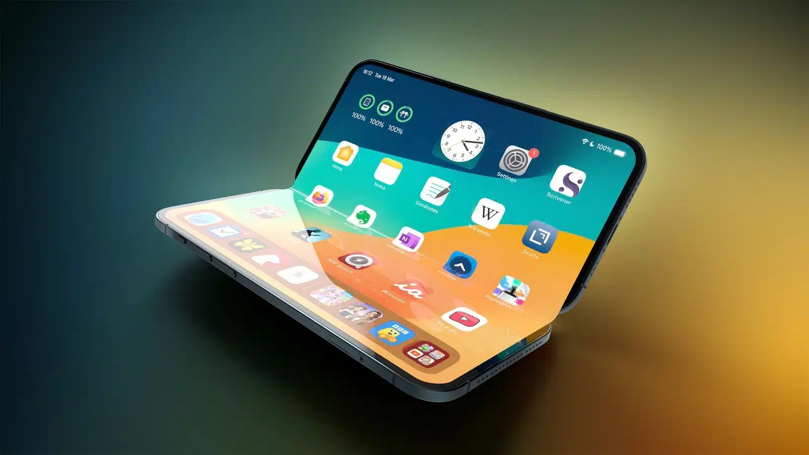 Apple enfrenta un reto para fabricar su esperado iPhone plegable