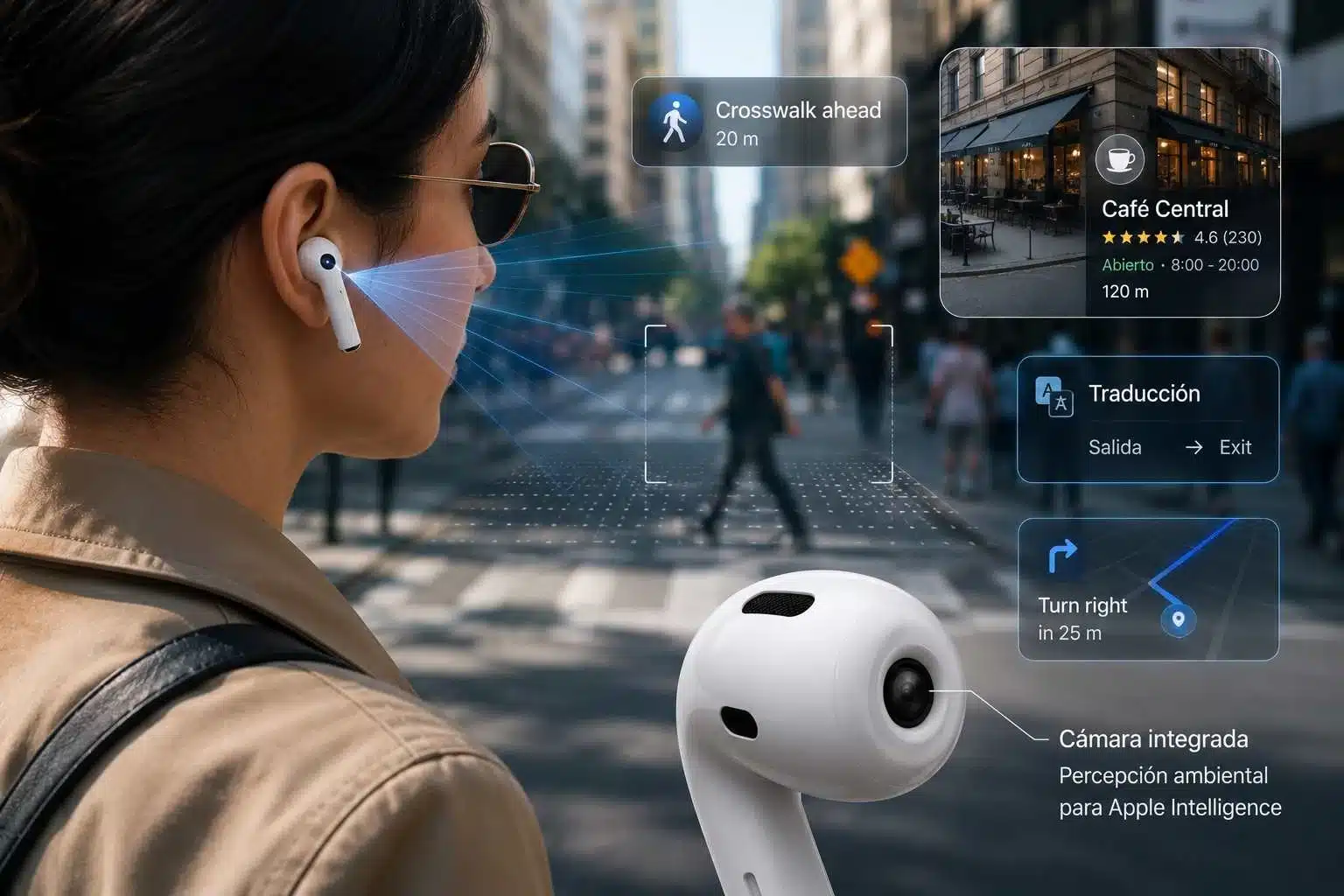 Apple prepara AirPods con cámara: esto podría hacer la IA