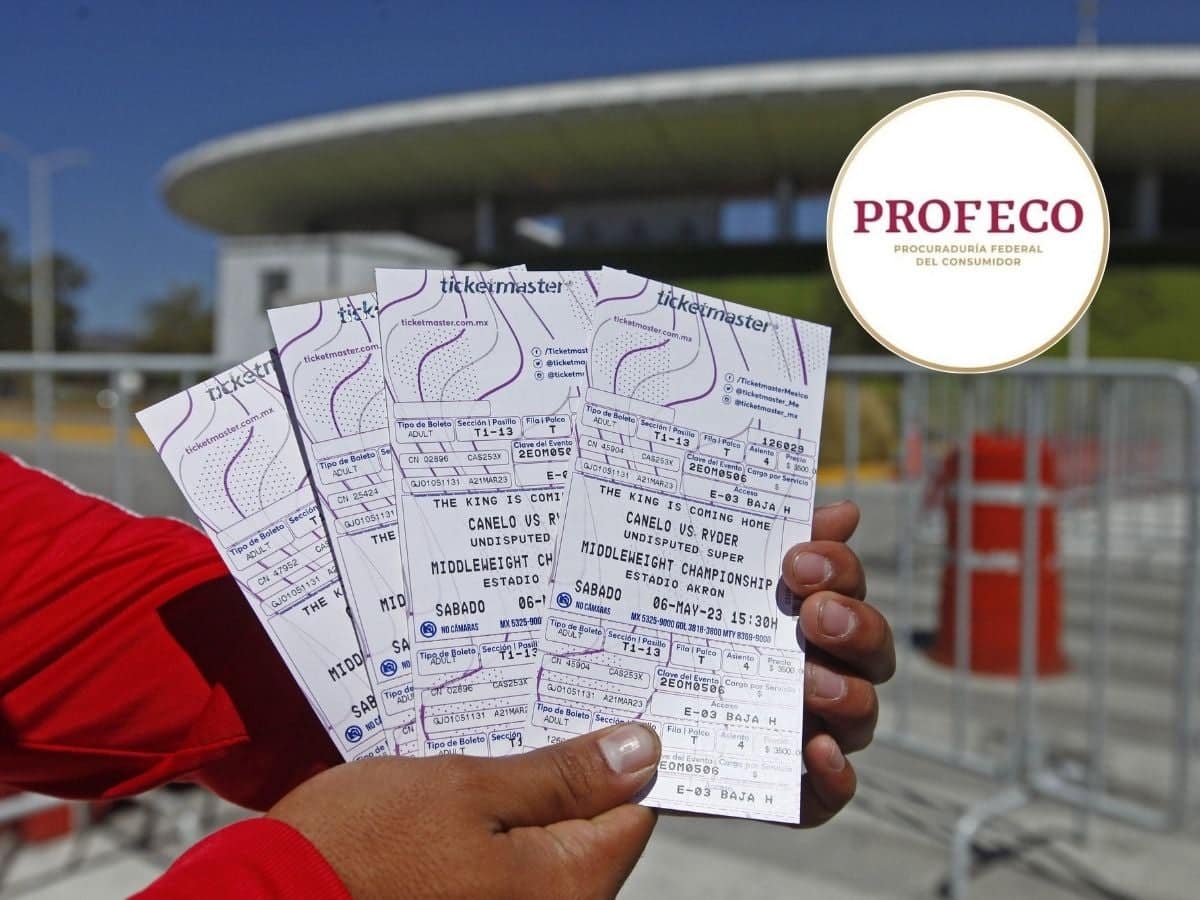 Profeco informa qué cargos al comprar boletos sí son legales y debes pagar