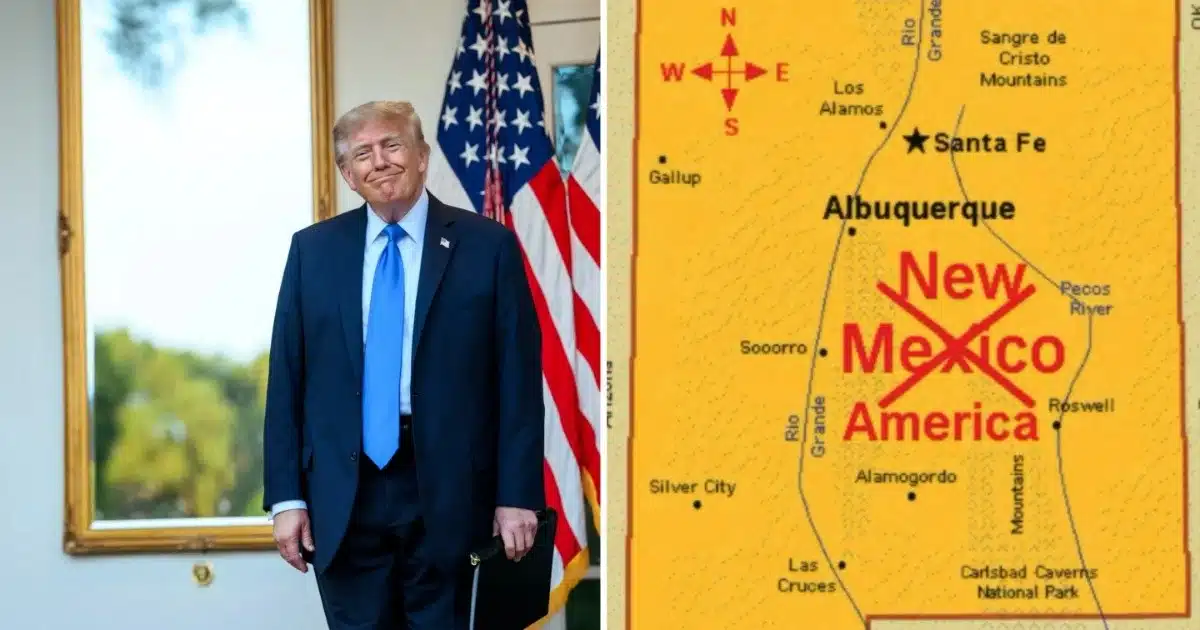Trump sorprende al proponer llamar “Nuevo América” a Nuevo México Trump sorprende al proponer llamar “Nuevo América” a Nuevo México