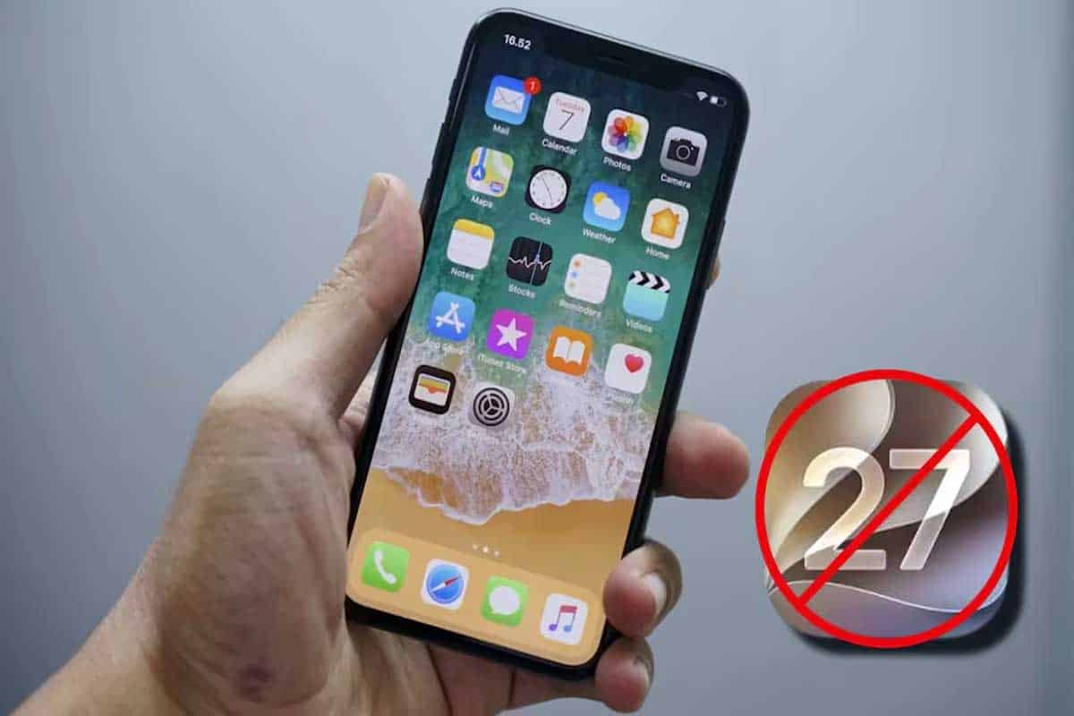 iPhone: modelos que no podrán actualizarse a iOS 27
