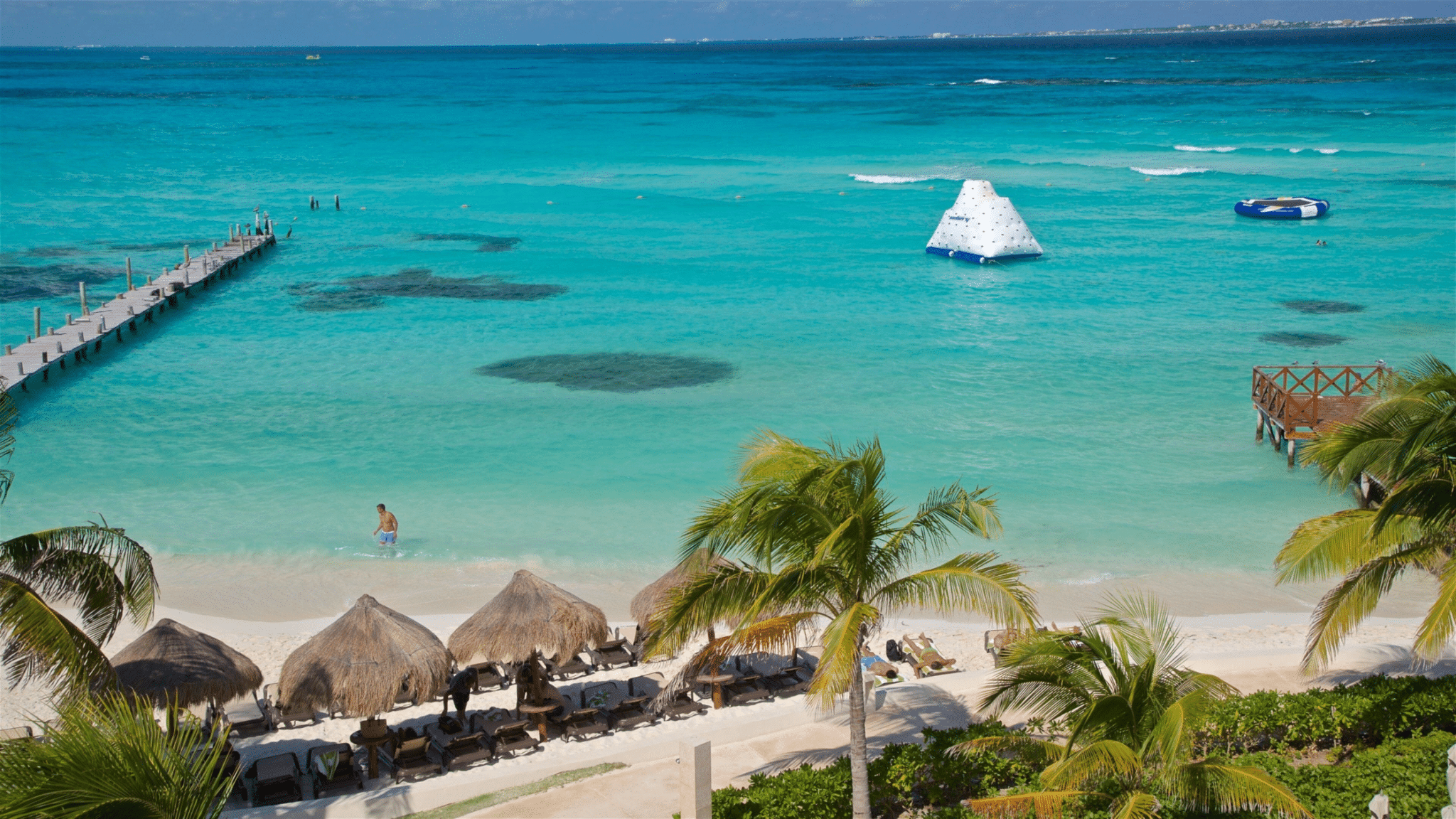 Ocupación hotelera sube a 51.5% en el Caribe mexicano, nacionales dan respiro