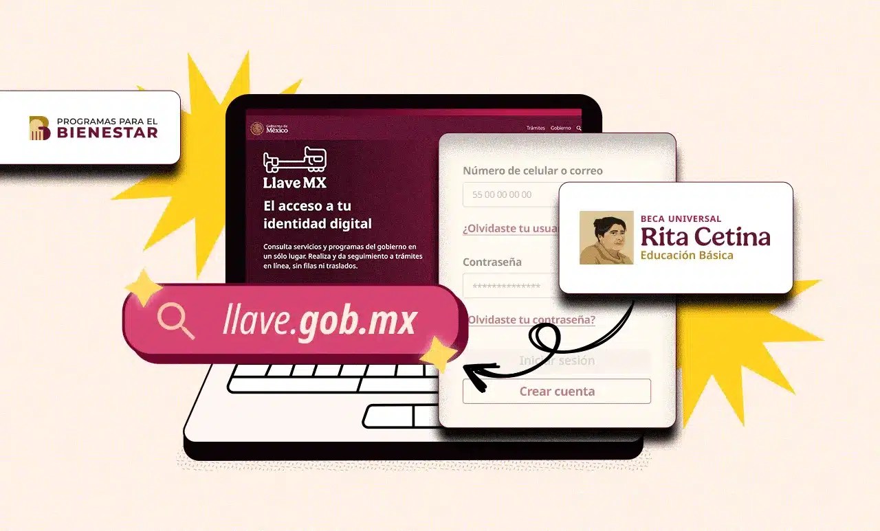 Beca Rita Cetina cómo recuperar tu usuario y contraseña de Llave MX Beca Rita Cetina: cómo recuperar tu usuario y contraseña de Llave MX