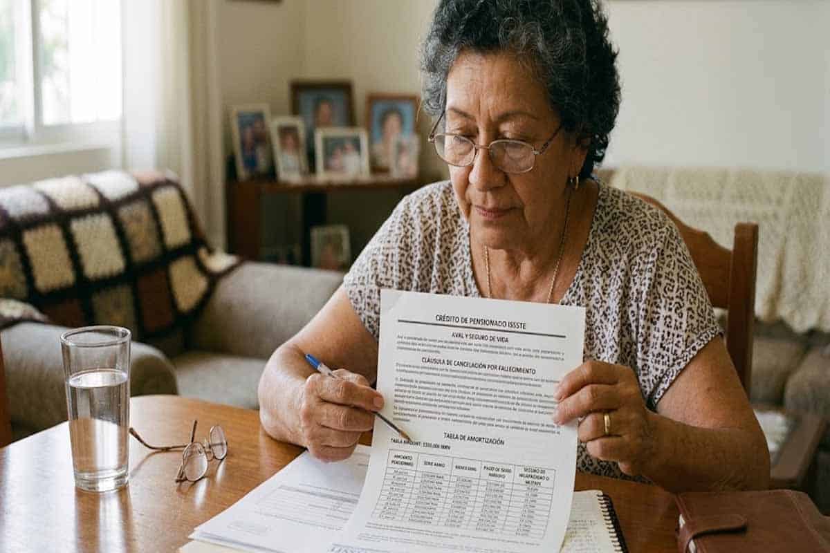 ISSSTE: qué pasa con un préstamo si fallece el pensionado