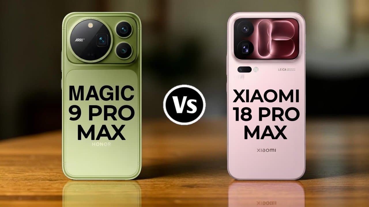Xiaomi 18 Pro Max vs HONOR Magic9 Pro Max: cámara, potencia y precio